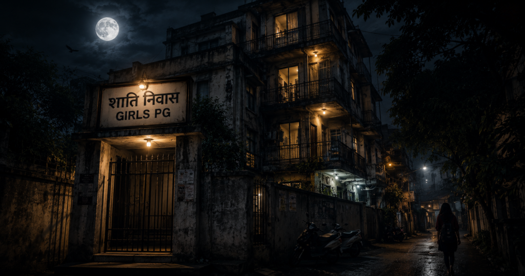 PG में रहने वाली चुड़ैल