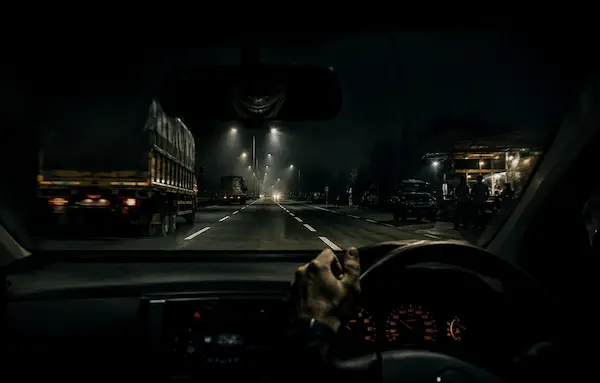 Scary Night Drive 
