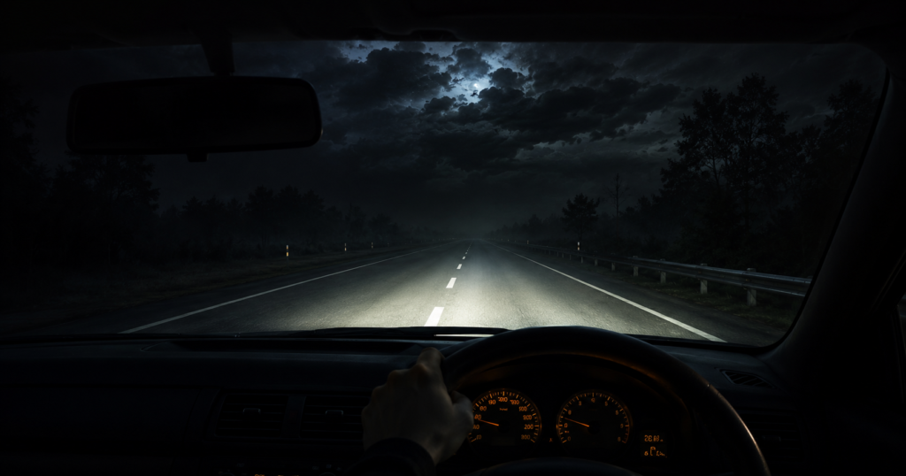 Scary Night Drive