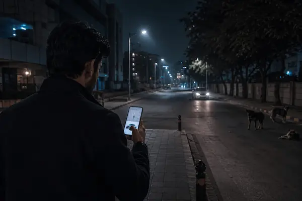 Midnight Cab Horror Story 