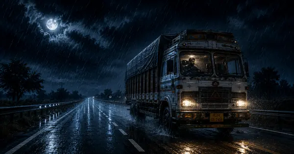 Truck Driver Ka Bhootiya Safar