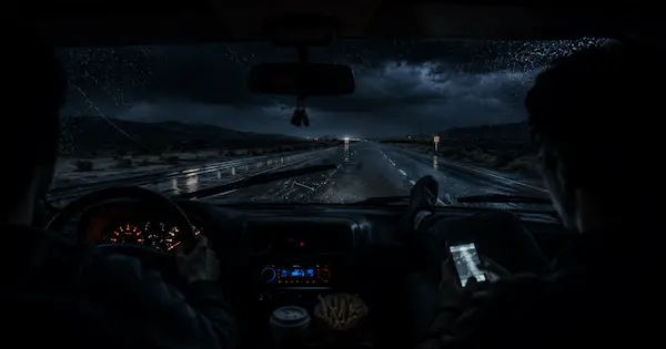 midnight highway horror