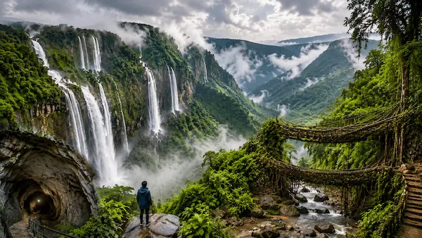 Cherrapunji vs Shillong
