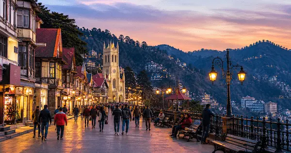 Mall Road Shimla