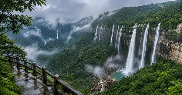 Cherrapunji Waterfalls 